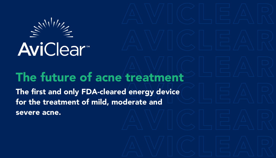 AviClear  (FDA Cleared energy device for acne treatment) 